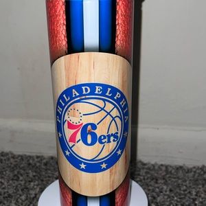76ers 20 oz tumbler it stainless steel